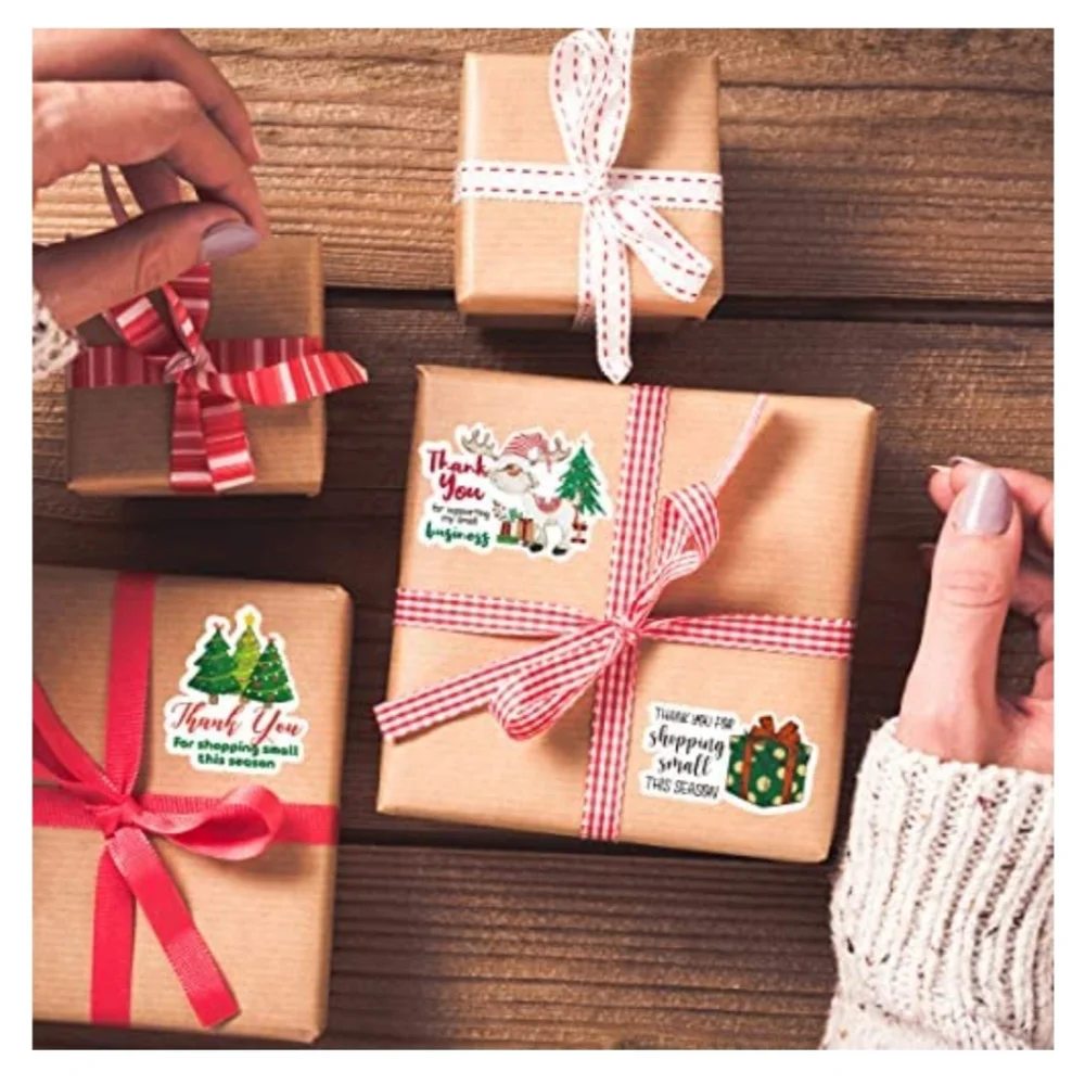 50 PCS Thank You Supporting Elk Stickers, Cute Small Business - Picture 5 of 8